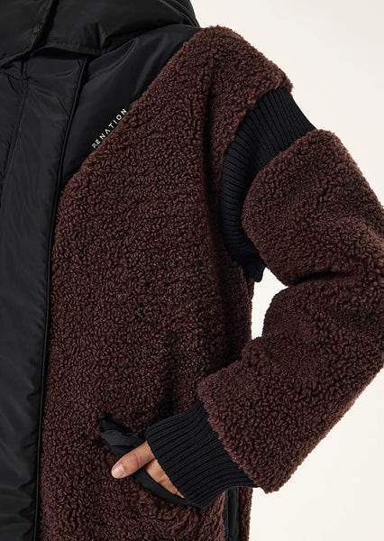 District Jacket MAHOGANY