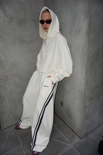SSAINT Barrel Pant BUTTER & NAVY