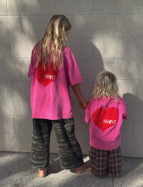 Kids Heart Tee PINK