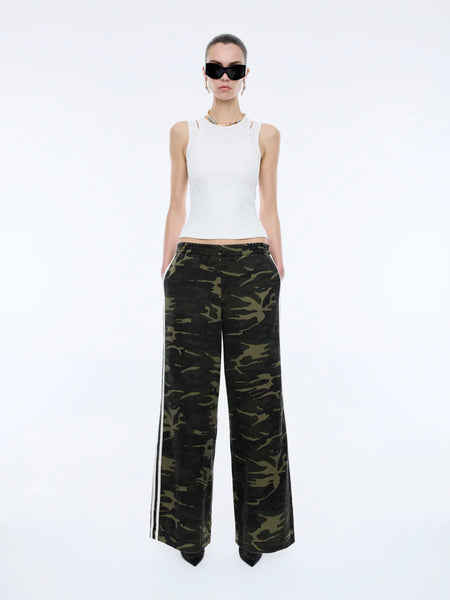 PRE ORDER Myla Wide Leg Pant CAMO PRINT