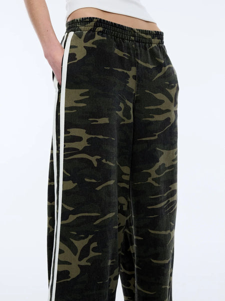 PRE ORDER Myla Wide Leg Pant CAMO PRINT
