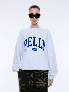 Anniversary Sweatshirt WHITE MARLE/ BLUE