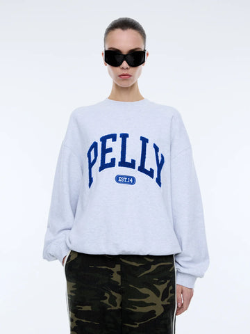 Anniversary Sweatshirt WHITE MARLE/ BLUE
