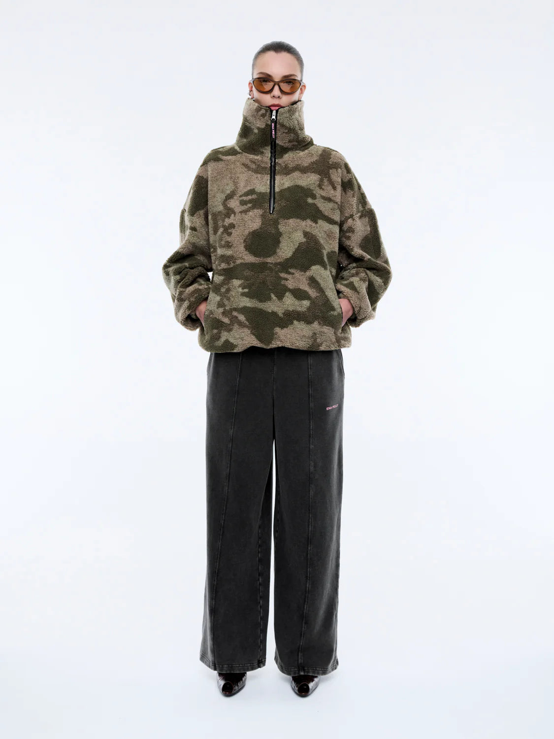 PRE ORDER Winnie QTR Zip CAMO PRINT