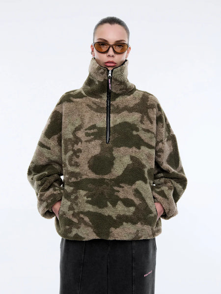 PRE ORDER Winnie QTR Zip CAMO PRINT