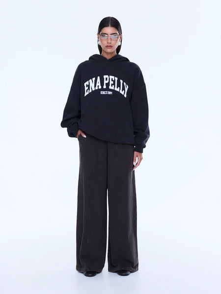 Cassie Oversized Hoodie BLACK