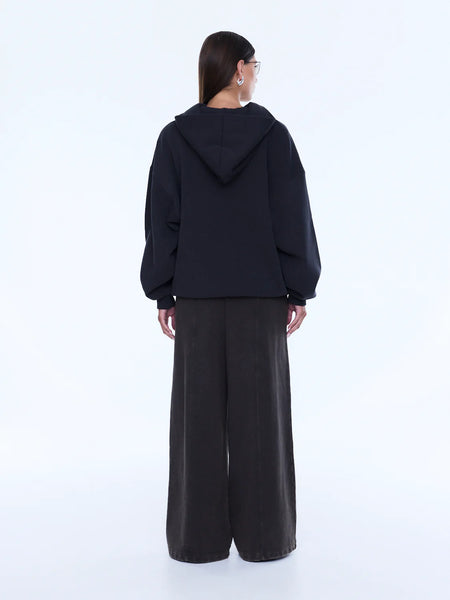 Cassie Oversized Hoodie BLACK