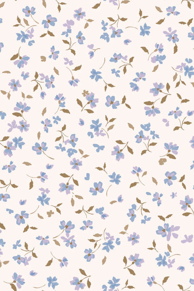 Lenni Skirt INDIGO BLOOM PRINT