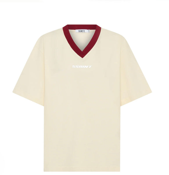 Reflective V Neck Tee BUTTER