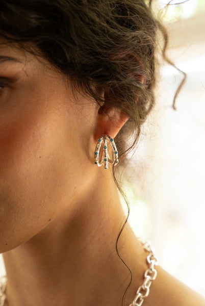 Alba Earrings SILVER
