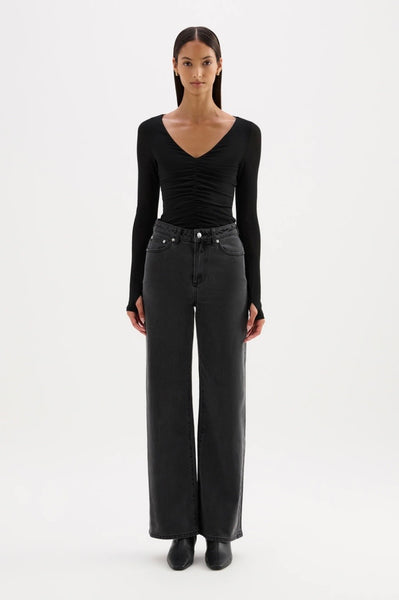 Gigi Mesh Top BLACK