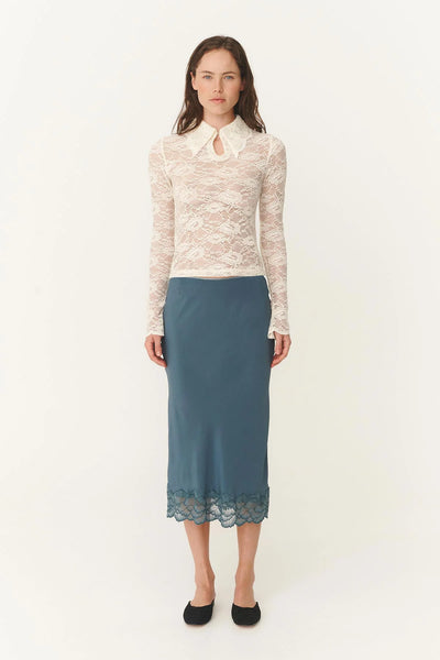 Charlotte Rose Lace Top BUTTER CREME