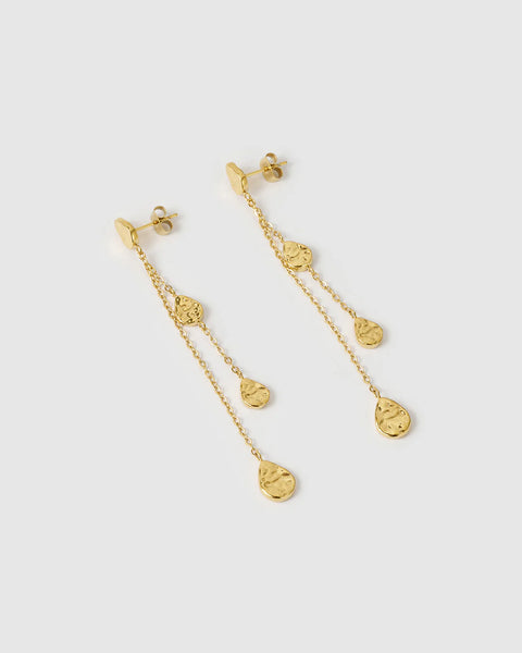 Zephyr Earrings 14K GOLD PLATED