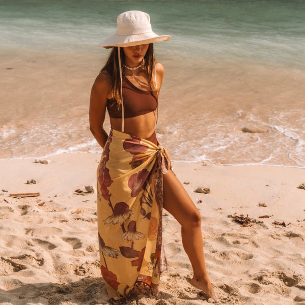 Glades Sarong CHAMOMILE