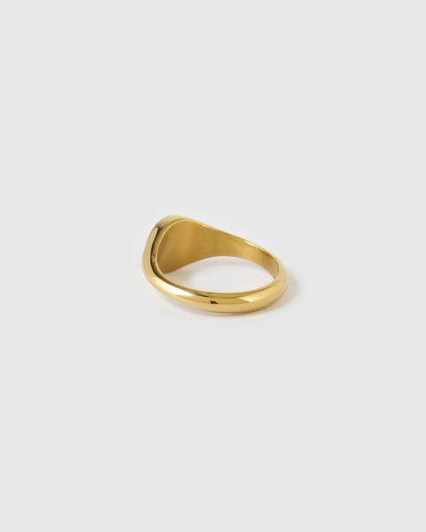 Angelo Ring STONE/ 14K GOLD PLATED