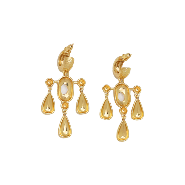 Fleur Earrings 14K GOLD VERMEIL