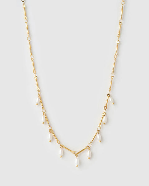 Heidi Pearl Necklace 14K GOLD PLATED
