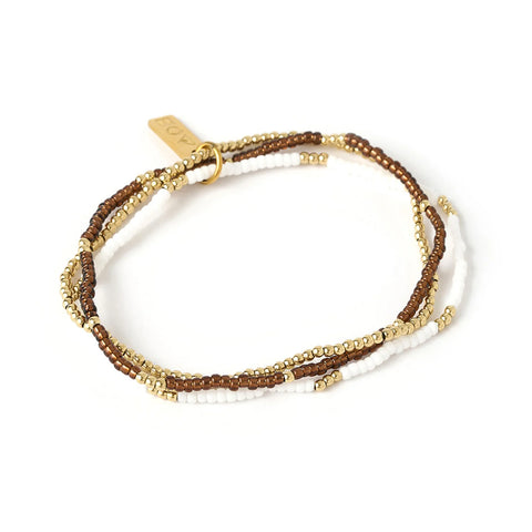 Sunny Bracelet Set COFFEE