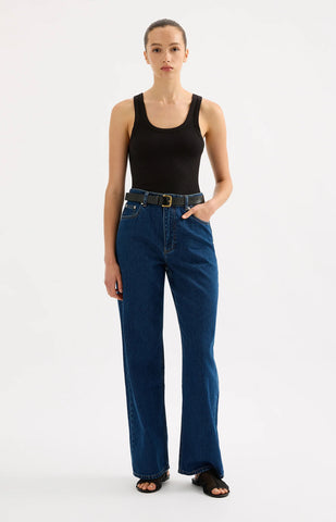 Organic Relaxed Leg Jean 90’S FORCE BLUE