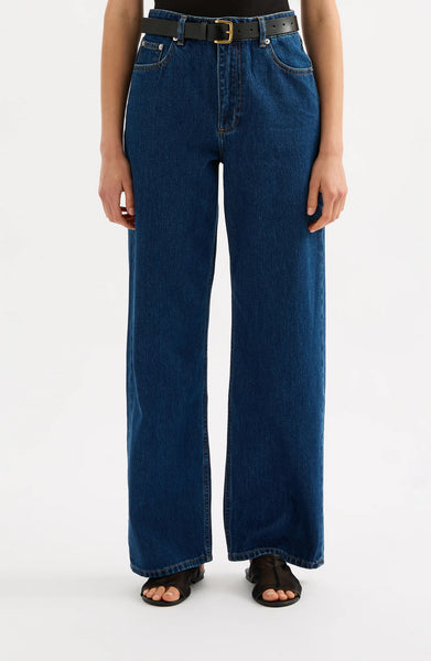 Organic Relaxed Leg Jean 90’S FORCE BLUE