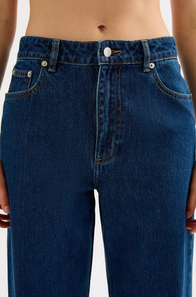 Organic Relaxed Leg Jean 90’S FORCE BLUE