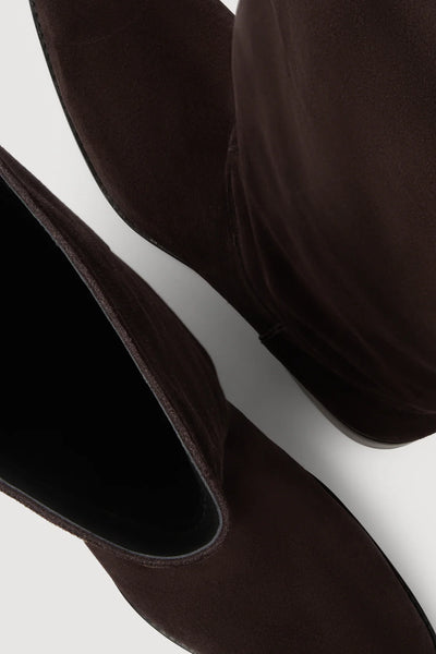 Stevie Suede Riding Boot GANACHE