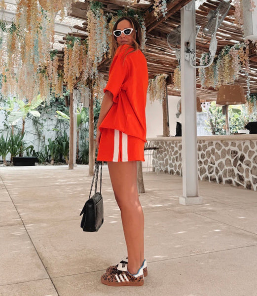 Maya Mini Skirt CHILLI