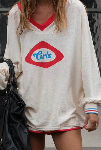 GRLS Long Sleeve CREAM