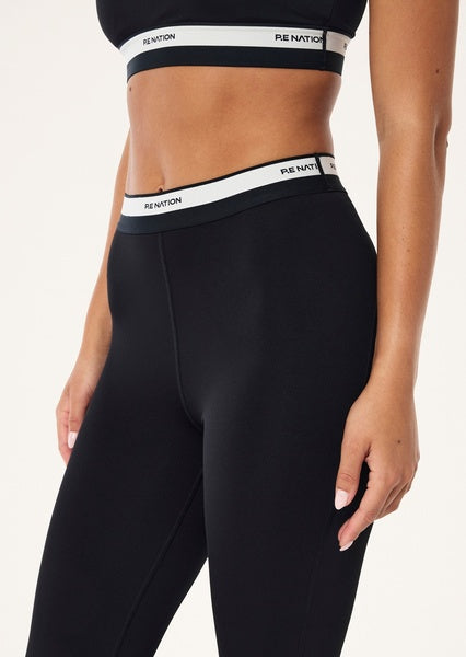 Avant Flare Legging BLACK/WHISPER WHITE