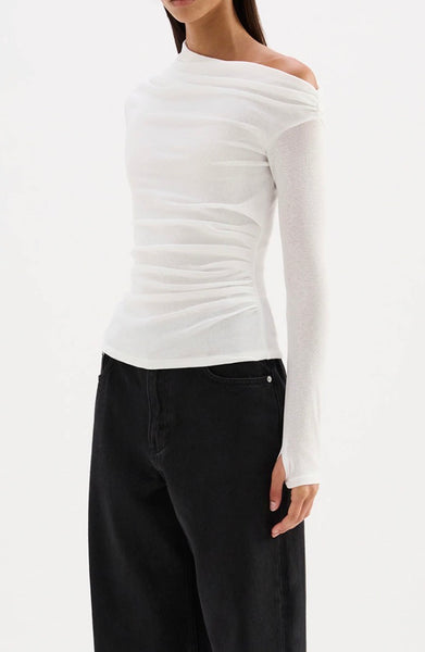 Rue Mesh LS Top SALT