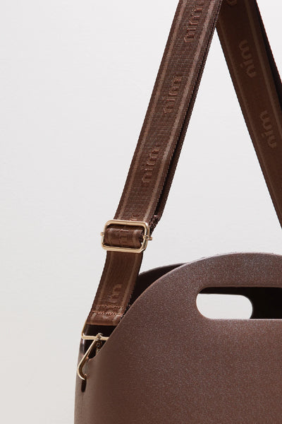 Shoulder Strap COCOA/GOLD MONO