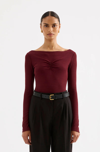 Clement Top PLUM