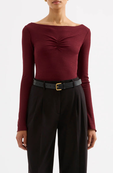 Clement Top PLUM