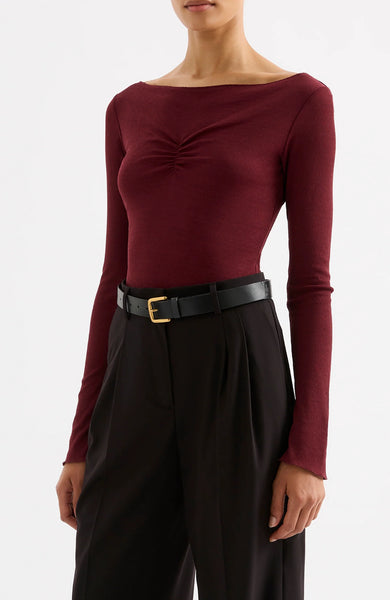 Clement Top PLUM