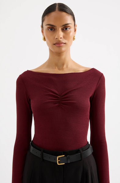 Clement Top PLUM