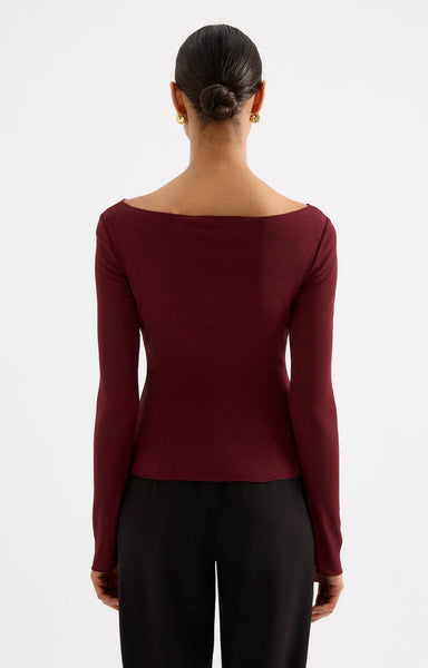 Clement Top PLUM