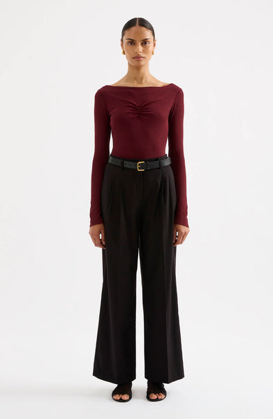 Clement Top PLUM