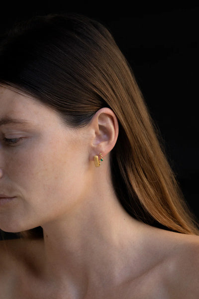 Ceres Drop Studs 18K GOLD VERMEIL