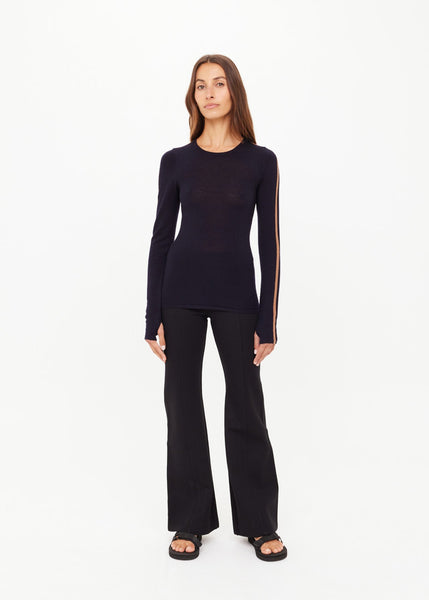 Merino Wool Long Sleeve BLACK