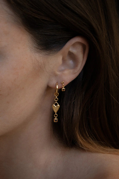Eros Drop Studs 18K GOLD VERMEIL