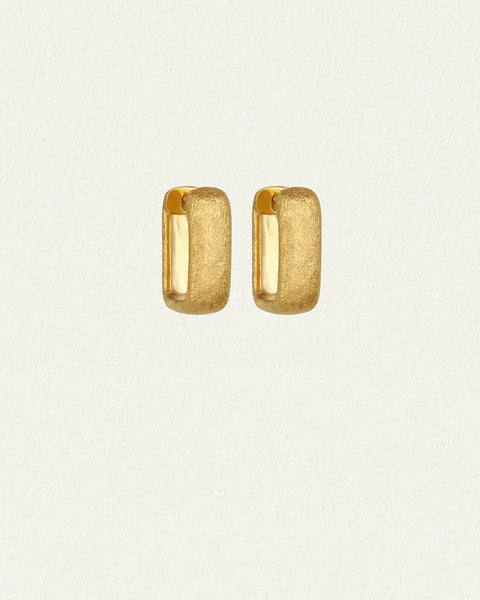 Alida Square Hoops 18K GOLD VERMEIL