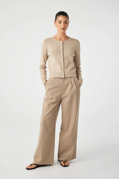 Flynn Cardigan TAUPE