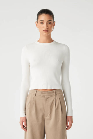 Maggie Longsleeve Tee CREAM