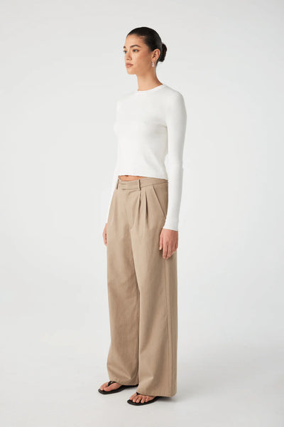 Maggie Longsleeve Tee CREAM