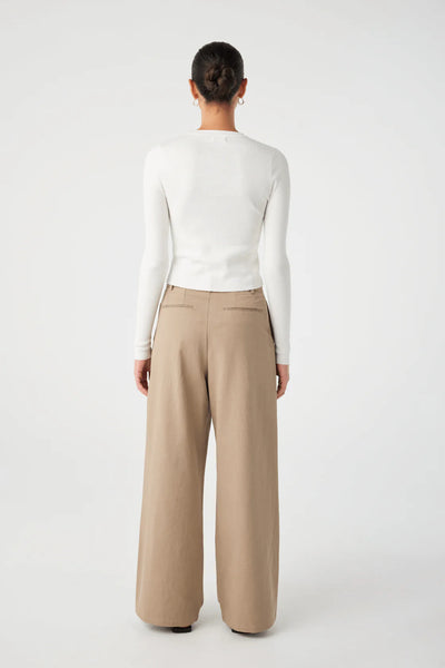 Maggie Longsleeve Tee CREAM