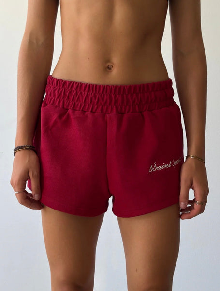 Sport Track Shorts CHERRY