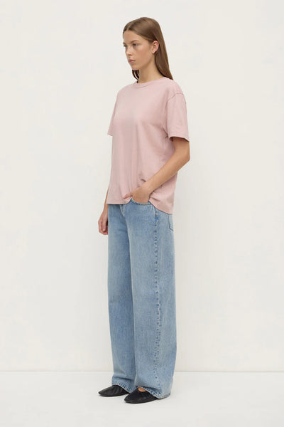 Womens Organic Base Tee BLUSH