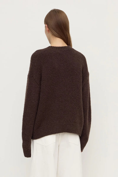 Ariel Knit DARK CHOC