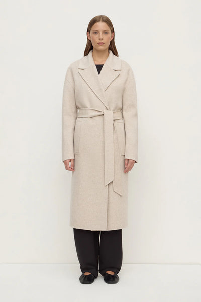 Ivy Wool Coat OAT MARLE