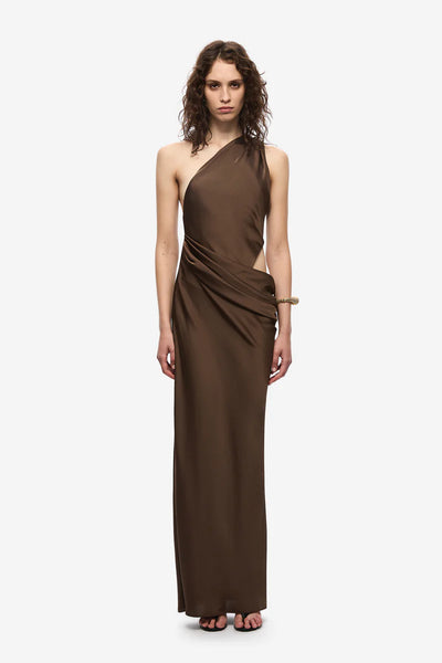 Isadora Satin Dress CARAFE